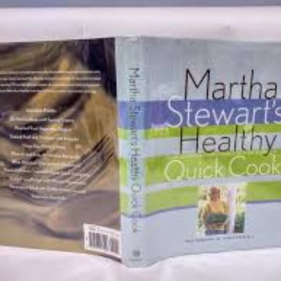 Martha Stewart's Healthy Quick Cook Book 4 Seasons Menus To Make First E… - Picture 3 of 12